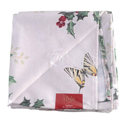 Butterfly Meadow Holiday Cloth Napkin - Set of 4