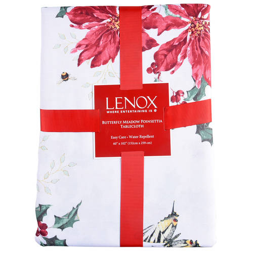 Butterfly Meadow Holiday 60" X 102" Oblong Tablecloth