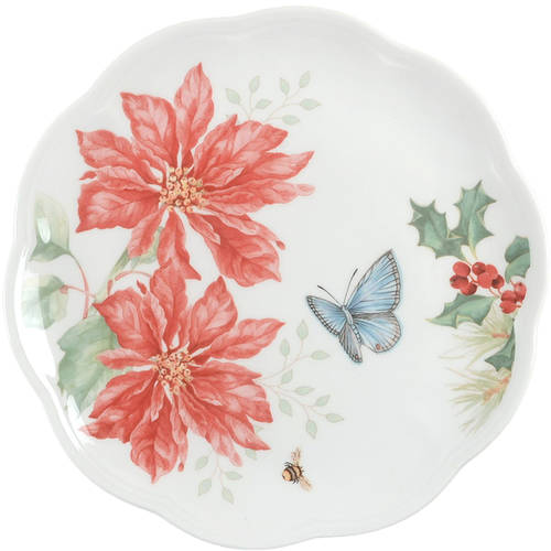 Butterfly Meadow Holiday Accent Luncheon Plate