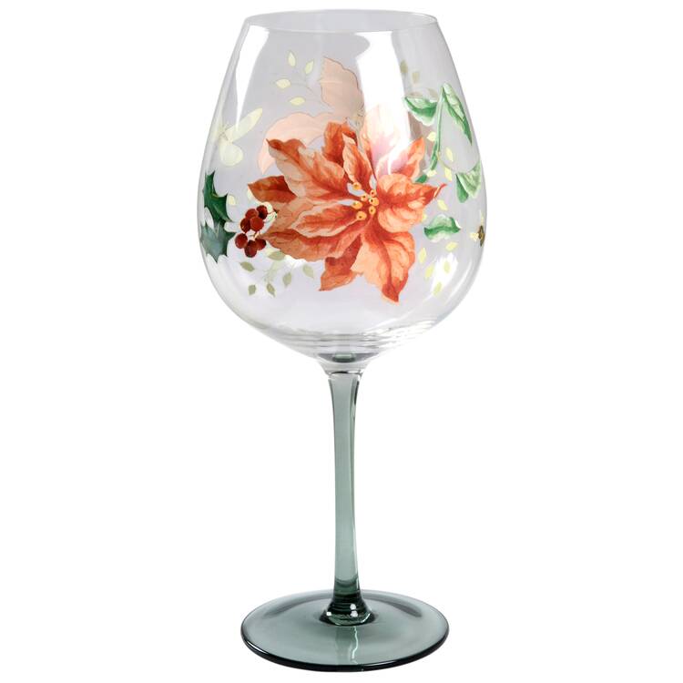 Butterfly Meadow Holiday Glassware Wine Balloon