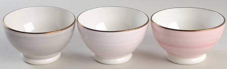 Charles Lane (Set of 3) 4" Round Bowl Set (Motifs 4,5,6)