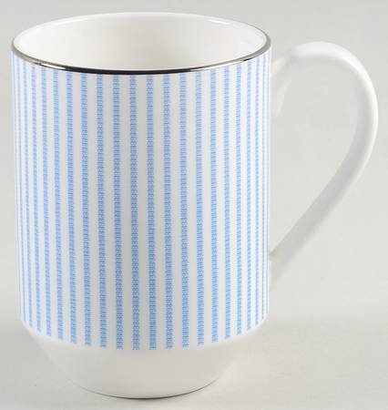 Laurel Street Blue Mug