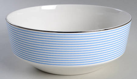Laurel Street Blue 10" Round Serving Bowl