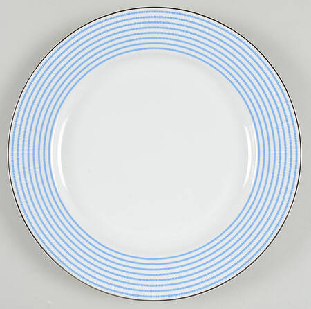 Laurel Street Blue Dinner Plate