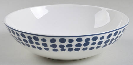 Spring Street Cobalt Blue 8" Individual Pasta Bowl