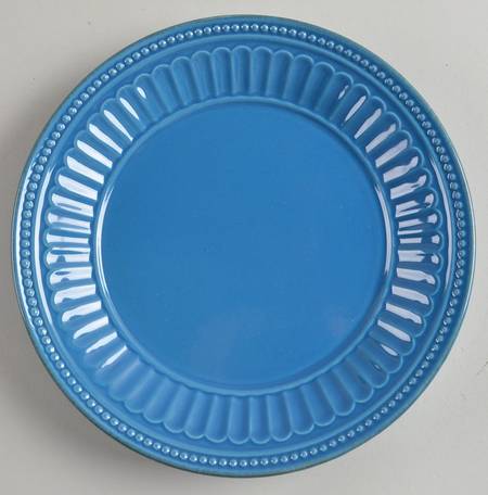 French Perle Groove Marine Blue by Lenox