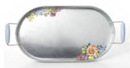 Blutique Metal Serving Tray