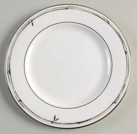 Emmett Street (Platinum Trim) Salad Plate