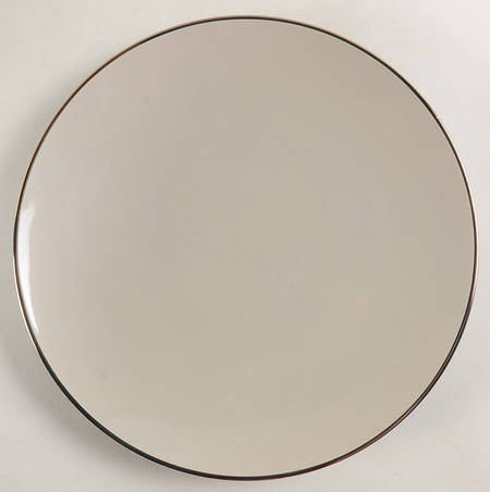 Trianna Taupe Salad Plate