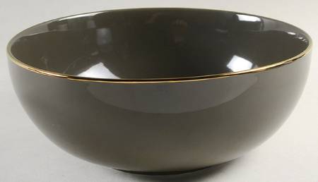 Trianna Slate 9" Round Vegetable Bowl