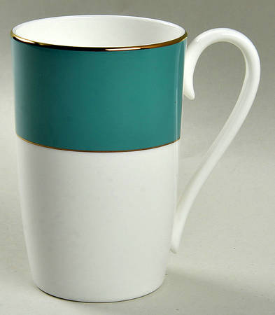 Pleated Colors Teal Mug