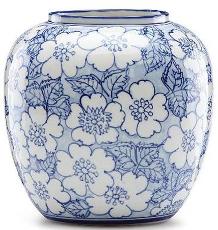 Painted Indigo 6" Vase