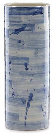 Painted Indigo 10" Vase