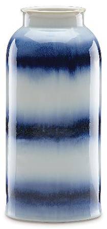 Painted Indigo 10" Vase