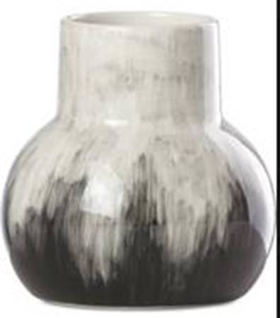 Brush Strokes 4" Vase