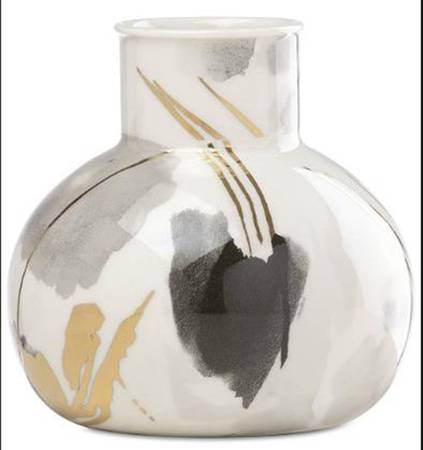 Brush Strokes 4" Vase