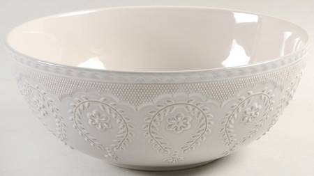 Chelse Muse Reactive Gray 10" Round Vegetable Bowl