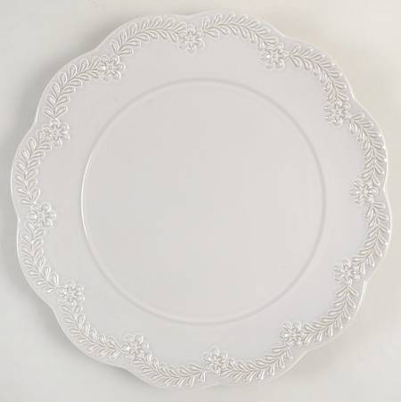 Chelse Muse Reactive Gray Dinner Plate