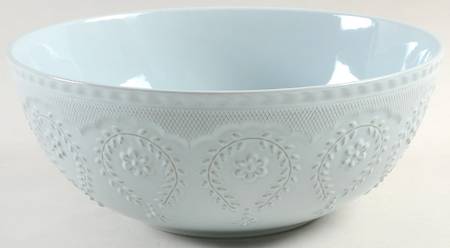 Chelse Muse Reactive Blue 10" Round Vegetable Bowl