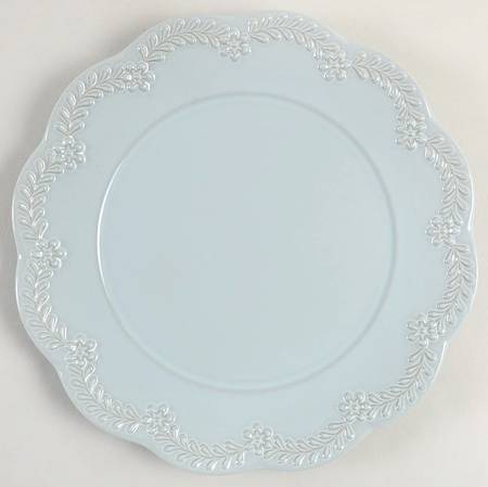 Chelse Muse Reactive Blue Accent Luncheon Plate