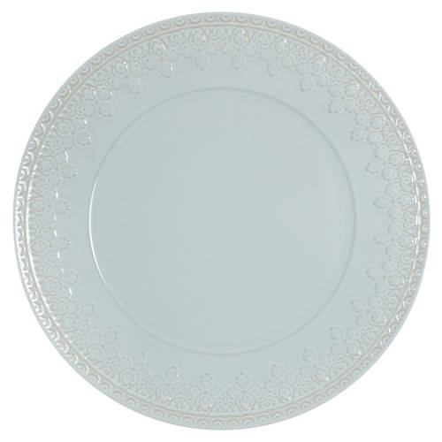 Chelse Muse Reactive Blue Accent Luncheon Plate