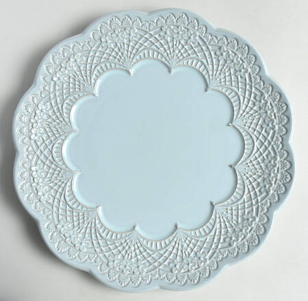 Chelse Muse Reactive Blue Dinner Plate