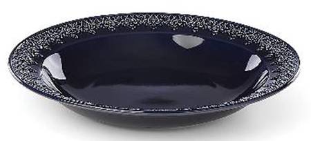 Chelse Muse Reactive Navy Individual Dinner/Pasta Bowl