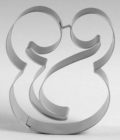 Deco Dot Black Metal Cookie Cutter