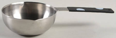 Deco Dot Black 1/2 Cup Measuring Cup