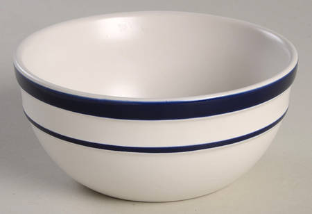 Sculpted Stripe Cobalt Fruit/Dessert (Sauce) Bowl