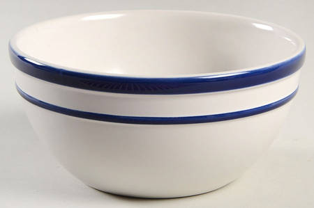 Sculpted Stripe Cobalt 6" All Purpose Bowl