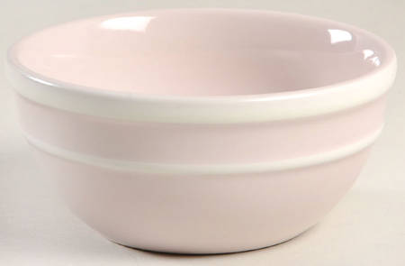 Sculpted Stripe Blush Fruit/Dessert (Sauce) Bowl