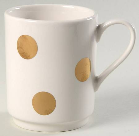 Deco Dot Gold Mug