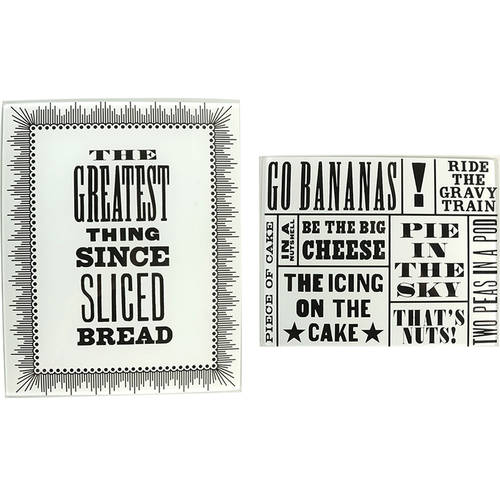 There's A-More (Set of 2) Glass Prep Boards (13" & 10")