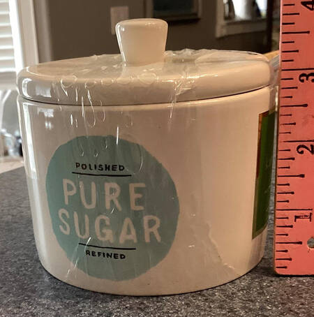 Piping Hot Sugar Bowl & Lid