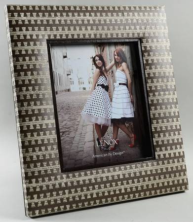 Chocolate Newspaper Frame-Holds 8" X 10"