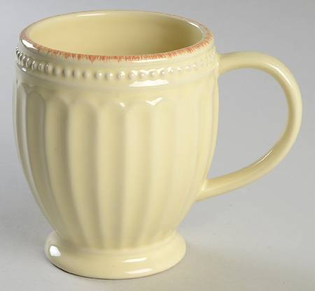 French Perle Groove Butter Mug