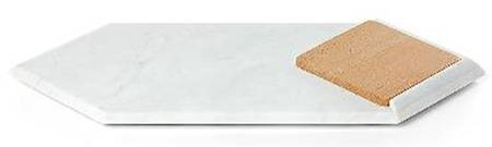 Platform (Wood & Marble) Cheese Board with Wood Tile