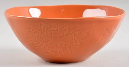Desert Flora Terra Cotta Soup/Cereal Bowl
