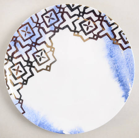 Mosaic Radiance Accent Luncheon Plate