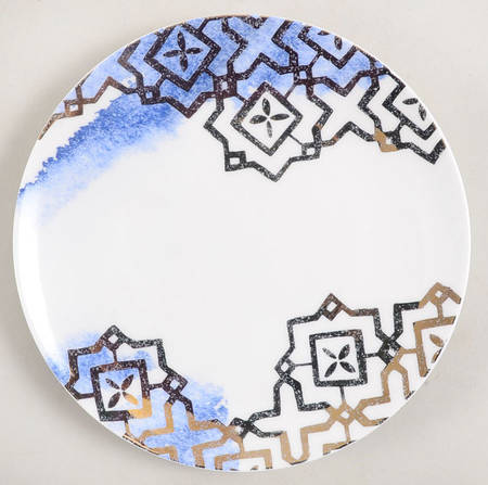 Mosaic Radiance Tidbit Plate
