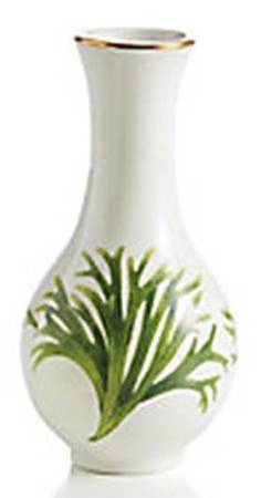 Tropical Leaves 5" Bud Vase