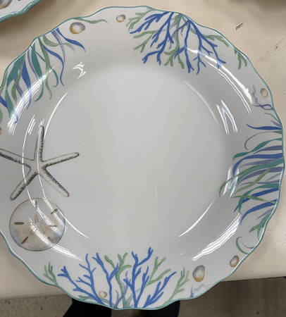 Our Family Seashore Dessert/Pie Plate