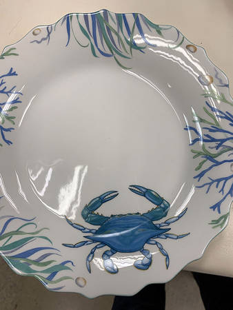 Our Family Seashore Dessert/Pie Plate