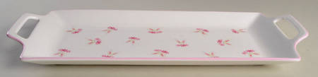 Busy Bunny 16" Rectangular Handled Tray