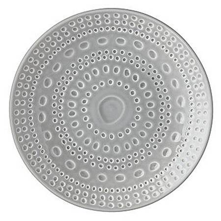Willow Drive Grey Tidbit Plate