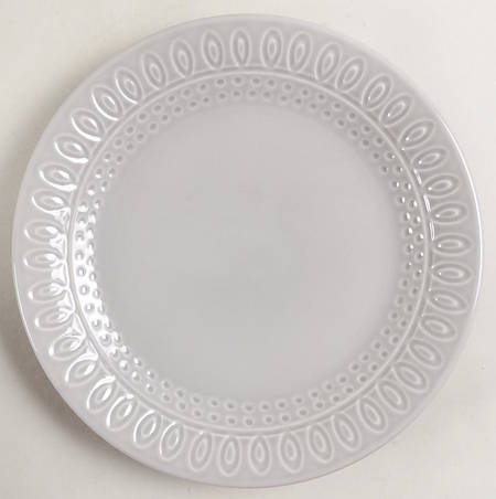 Willow Drive Grey Salad/Dessert Plate