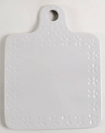 Willow Drive Grey Square Handled Cheese Board