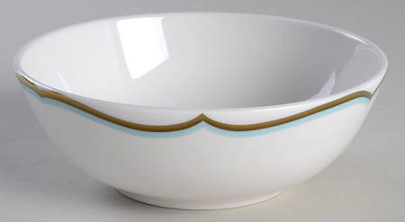 Contempo Luxe Aquamarine Soup/Cereal Bowl