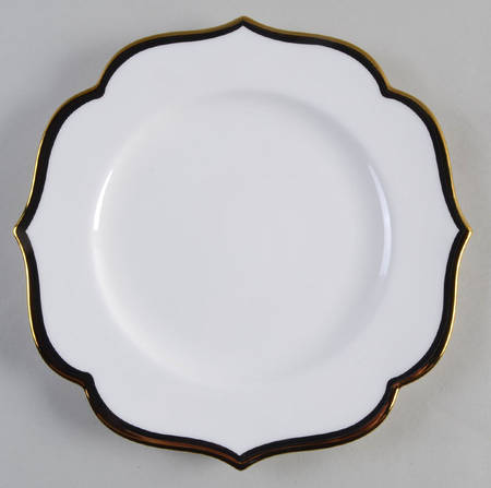 Contempo Luxe Black Luncheon/Salad Plate